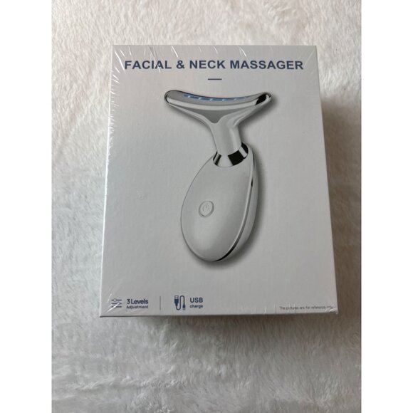 VGY Face and Neck Massager Tool, 7-in-1 Color Red-Light-Therapy Wand for Skin Ca - Picture 2 of 8